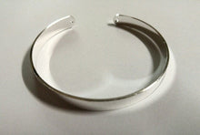 Load image into Gallery viewer, Cuff Bracelet Blank Bangle Bracelet Blank Silver Cuff Bracelet Silver Plated Blank Bracelet Silver Bracelet Stamping Blank Hand Stamping PRE