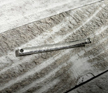 Load image into Gallery viewer, Quote Connector Word Connector Word Band Quote Pendant Antiqued Silver Pendant I Love You To The Moon and Back Charm Word Pendant