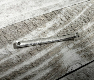 Quote Connector Word Connector Word Band Quote Pendant Antiqued Silver Pendant I Love You To The Moon and Back Charm Word Pendant