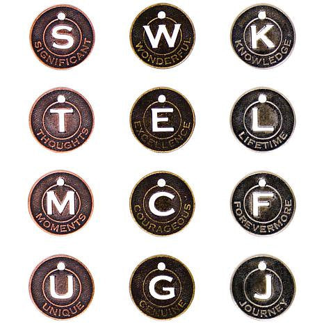 Word Charms Pendants Metal Word Charms Quote Charms Inspirational Charms Assorted Charms Bronze Silver Copper-12pcs PREORDER