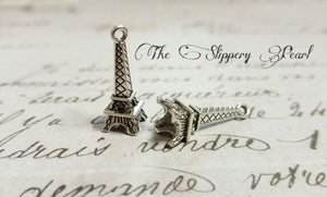 Eiffel Tower Charms Paris Charms France Charms Silver Eiffel Tower BULK Charms Wholesale Charms Set Europe Charms 100 pieces