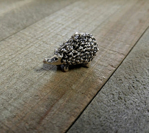 Hedgehog Charm Hedgehog Pendant Silver Hedgehog Charm Hedge Hog Charm Woodland Charm Animal Charm Pet Charm