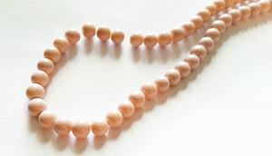 BULK Beads Peach Glass Beads Wholesale Beads 8mm Beads 8mm Glass Beads Round Beads Tan Beads 100 pieces