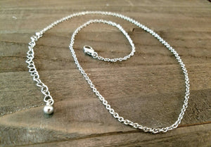 Finished Chain Necklace Wholesale Chain 21 Inch Chain Necklace Silver Chain Necklace Cable Chain Necklace Chain Silver Necklace