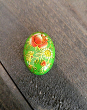 Load image into Gallery viewer, Oval Cabochon 25x18 Resin Cabochon Japanese Tensha Cabochon Floral Flatback Oval Domed