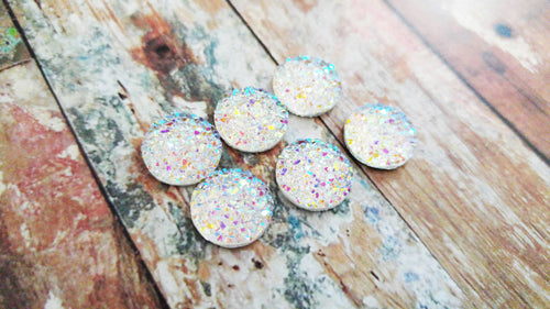 Druzy Cabochons Drusy Cabochons Purple Druzy Resin Druzy Clear Purple Cabochons Resin Circle Flatbacks Druzy Flatbacks Flat Back Cabochons 4