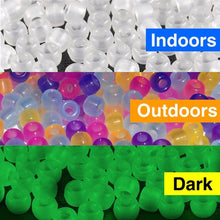 Load image into Gallery viewer, Color Changing Beads Pony Beads Acrylic Beads Bulk Beads Wholesale Beads Assorted Beads 8mm Beads UV Beads 300pcs