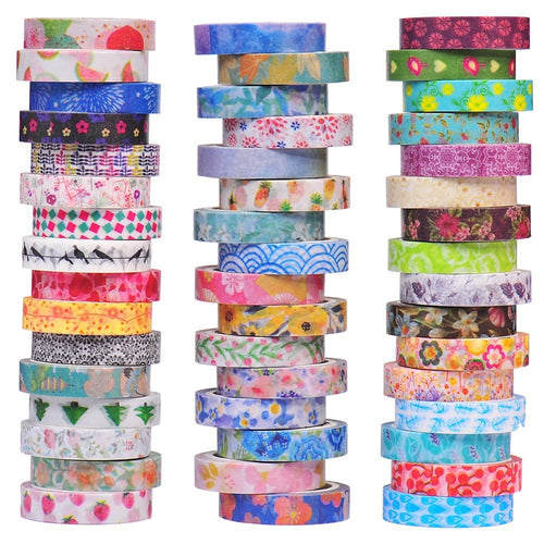 Bulk Washi Tape Assorted Lot Wholesale Washi Tape Paper Crafts DIY 8mm Washi Tabe Decorative Tape Gift Wrapping Scrapbooking