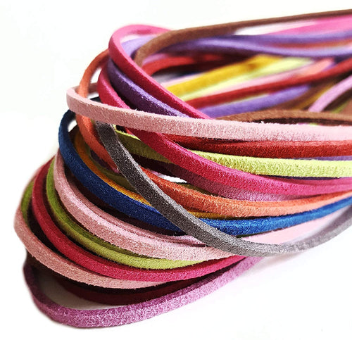 Bulk Necklace Cords Finished Cord Necklaces Assorted Necklaces Faux Suede Cords Vegan Cords Wholesale Cords BULK Necklaces 50pcs 18 Inch