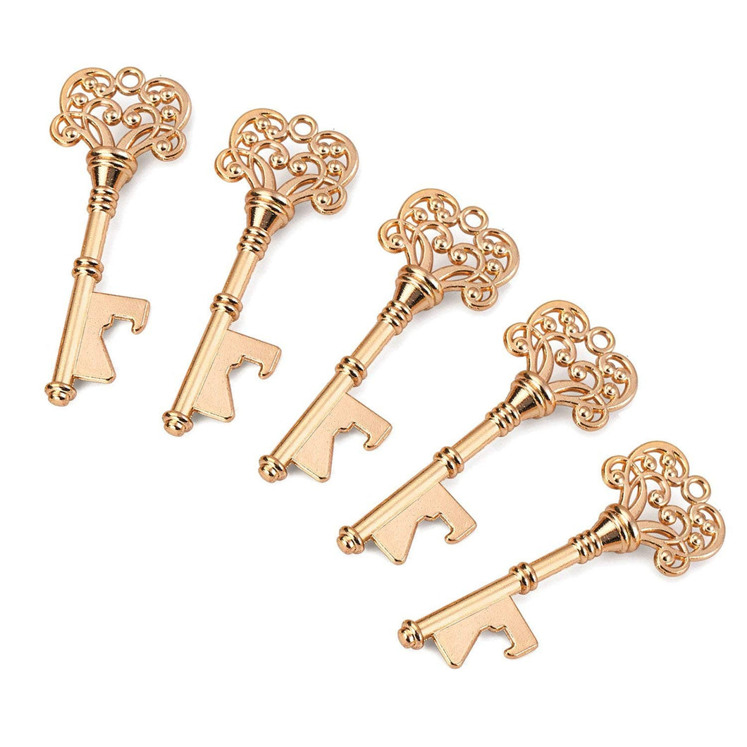 Key Bottle Openers Skeleton Keys Gold Keys Gold Key Openers Bottle Opener Keys Wedding Favors Party Favors Wholesale Keys + Tags, Twine 200p
