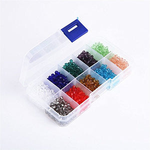 Crystal Beads 4mm Crystal Bicone Beads 4mm Beads Pink Beads Shimmer Beads BULK Beads Assorted Beads 1000pcs