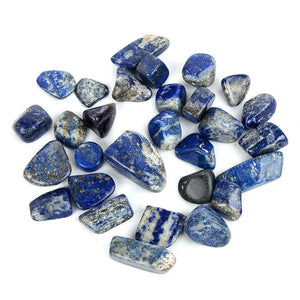 Lapis Lazuli Stones Lapis Gemstones Tumbled Gemstones for Pendant Making Blue Lapis Lazuli Assorted Stones BULK 1 Pound Reiki Crystal