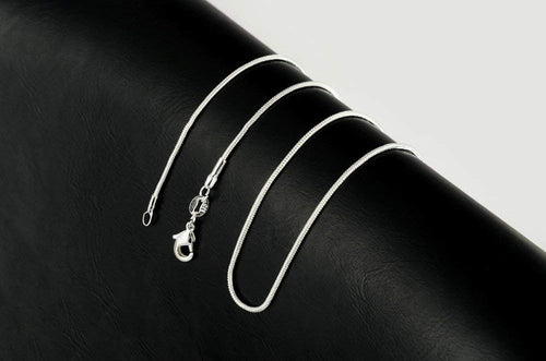 Sterling Silver Chains BULK Chains Wholesale Chains 925 Sterling Chains Silver Chains Snake Chains Finished Necklace Chains 16,20,22