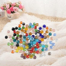 Load image into Gallery viewer, BULK Beads Glass Beads Wholesale Beads Assorted Beads Faceted Glass Beads Rondelle Beads 6mm Beads Abacus Beads 6mm Glass Beads 1200pcs