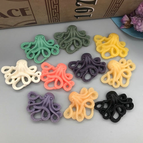 Octopus Cabochons Octopus Connectors Flat Backs Resin Octopus Kraken Embellishements Flatbacks Assorted Cabochons BULK Cabochons 40pcs