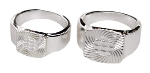 Sterling Ring Blanks Blank Rings Silver Rings Sterling Silver Plated Rings Assorted Sizes 5 Pack Glue On Rings Sizes 6, 7, 8