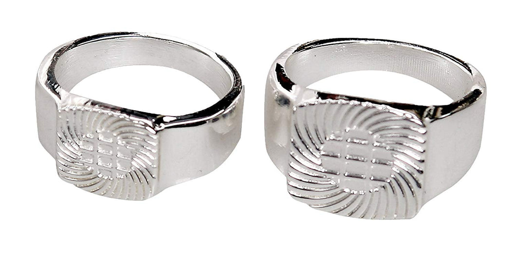 Sterling Ring Blanks Blank Rings Silver Rings Sterling Silver Plated Rings Assorted Sizes 5 Pack Glue On Rings Sizes 6, 7, 8