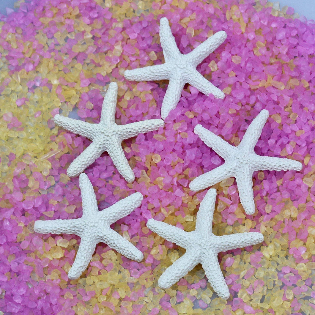 Starfish Embellishments Ocean Decor Resin Starfish Large Starfish White Starfish Craft Supplies 2.3