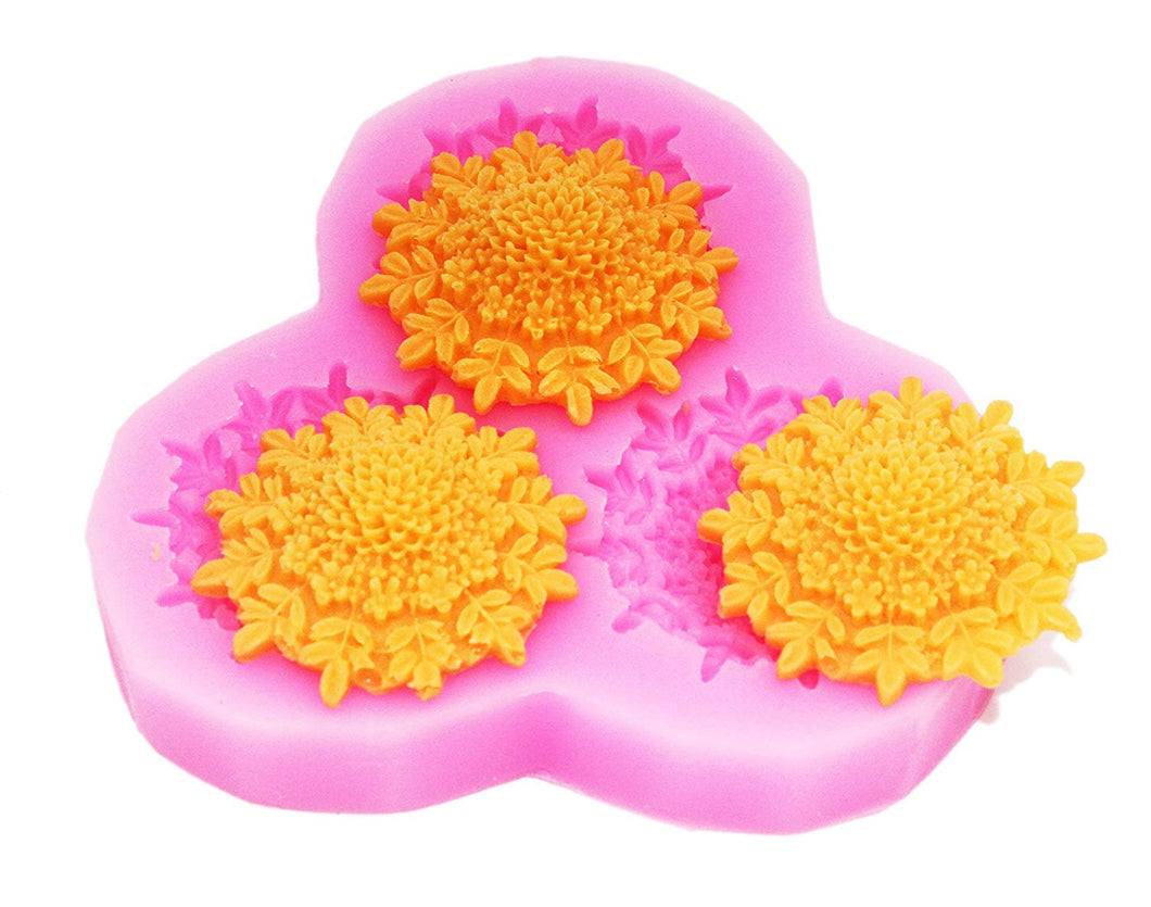 Resin Jewelry Mold Pendant Mold Flower Cabochon Mold Flower Cabochon Set Resin Mold Flower Mold Floral Mold Resin Casting