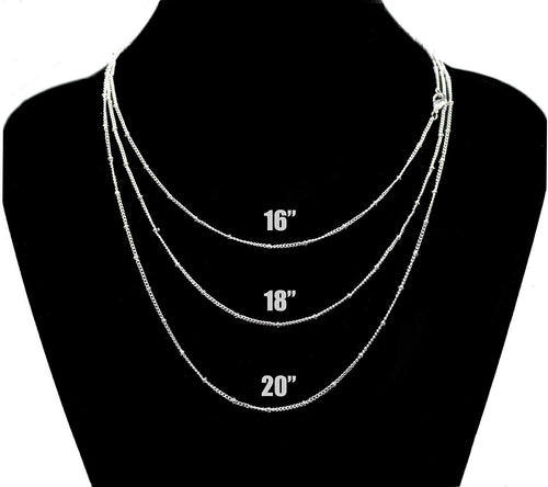 Bulk Chains Bulk Necklaces Wholesale Chains Silver Chains 16
