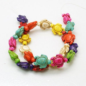 Sea Turtle Beads Assorted Beads Faux Turquoise Beads Turquoise Turtle Big Beads 19mm Beads BULK Beads Wholesale Beads 20 strands 460pc