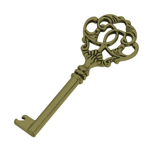 Big Key Large Skeleton Key Antiqued Bronze Key Pendant 77mm 3 inch Key Old Fashioned Key Large Key Steampunk Key Bronze Skeleton Key
