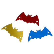Load image into Gallery viewer, Bat Sequins Confetti Halloween Decor Rainbow Bat Sequins Rainbow Confetti Gothic Table Decor 1000 pieces BULK
