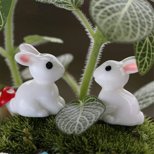 Bunny Cabochons Resin Animal Cabochons Resin Cabochons Realistic Animal Slime Charms Flat Backs BULK 35 pieces