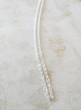 Load image into Gallery viewer, Finished Chain Necklace Wholesale Chain 18 Inch Chain Necklace Shiny Silver Chain Necklace Cable Chain Necklace Chain