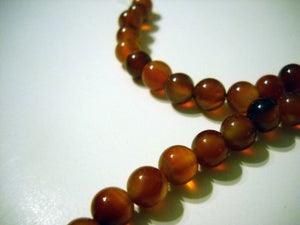 Agate Beads Gemstone Beads 8mm Gemstone Beads 8mm Beads Brazilian Agate Beads Brown Beads Striped