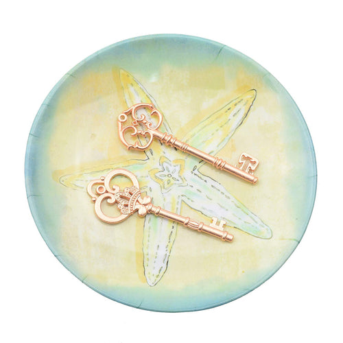 Big Keys Large Skeleton Keys Big Key Pendants Rose Gold Keys Steampunk Keys Large Keys 20 pieces BULK Skeleton Keys