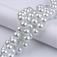 Load image into Gallery viewer, Bulk Beads White Glass Pearls Wholesale Beads 6mm Pearl Beads 6mm Beads Bulk Glass Beads 6mm Glass Beads White Pearls 2800pcs