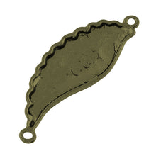 Load image into Gallery viewer, Angel Wing Connectors Charms Angel Wing Pendants Antiqued Bronze Wings 53mm Wing Charms Wing Links 4 pieces 2 Hole Pendants