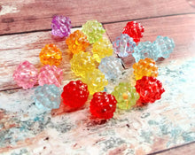 Load image into Gallery viewer, Berry Beads Bumpy Beads Acrylic Beads Assorted Beads Wholesale Beads 10mm Beads Plastic Beads Big Beads Set 20 pieces