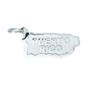 Puerto Rico Charms Silver Charms with Jump Ring PR Charms Puerto Rico Pendants Silver Charms Set 20pcs PREORDER