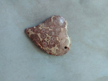 Load image into Gallery viewer, Heart Pendant Large Heart Charm Jasper Pendant Jasper Gemstone Heart Pendant Focal Pendant 1.75"