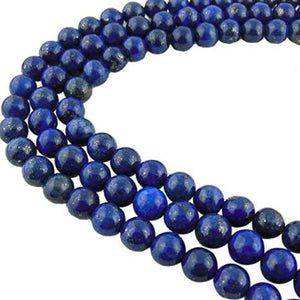 Lapis Lazuli Beads Blue Gemstone Beads 6mm Lapis Beads Authentic Gemstones Blue Beads Bulk Beads 5 strands