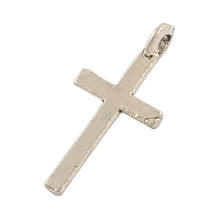 Load image into Gallery viewer, Cross Charms Antiqued Silver Small Cross Charms Catholic Cross Charms Christian Cross Charms 10 pieces 16mm