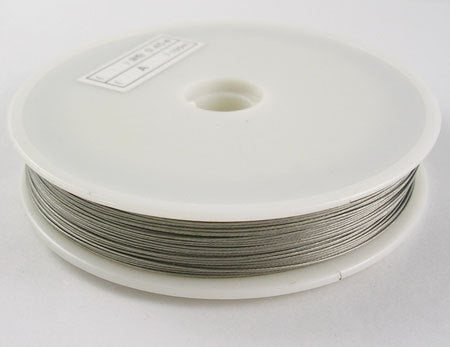 Tiger Tail Wire Silver Jewelry Wire Silver Wire .38mm Wholesale Wire Bulk Wire-10 Rolls PREORDER
