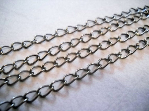 Bulk Chain Gunmetal Chain Chains For Necklaces Wholesale Chain Curb Chain 100m PREORDER