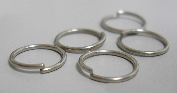 Jump Rings Silver Jump Rings Jumprings Split Rings Single Loop 4mm Jump Rings Bulk Jump Rings Wholesale Findings 100 pieces