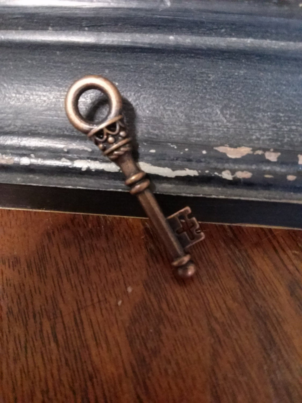 Bulk Skeleton Keys Wholesale Key Charms Pendants Antiqued Copper Wedding Keys Steampunk Keepsake Box Keys 500 pieces 36mm BULK PREORDER