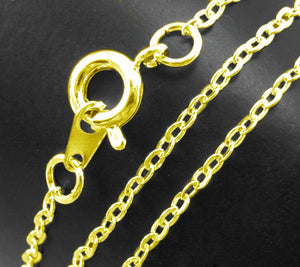 Gold Chains Necklaces Brass Chains 18 Inch Chains Gold Chain Wholesale Chains Bulk Chains 120 Strands PREORDER