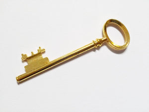 Bulk Skeleton Keys Big Keys Wedding Keys Large Skeleton Keys Shiny Gold 80mm 3 inch Keys 30pcs