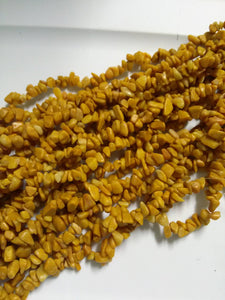 Bead Chips Brown Beads Jade Gemstone Beads Nugget Beads Tan Beads BULK Beads Wholesale Beads 1500 pieces 10 Strands