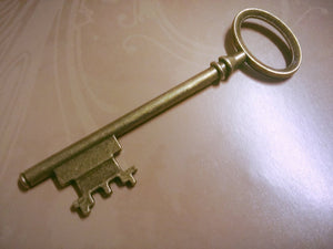 Large Skeleton Keys Key Pendants Antiqued Bronze Keys Steampunk Keys Big Keys Wedding Keys Wholesale Keys 80mm 3 inch 11 pieces