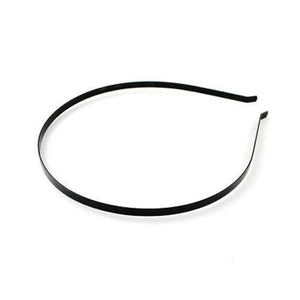 Headband Blanks Metal Headbands Hair Accessory Supplies Black Headbands Blank Metal Headband 10 pieces