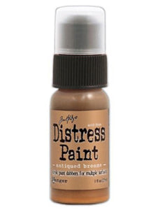 Distress Paint Bronze Paint Metallic Paint Tim Holtz Distress Dabber Paint Dabber Acrylic Paint CLEARANCE was 4.99
