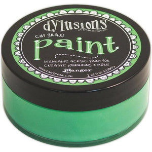 Dylusions Paint Green Paint Cut Grass Paint Journaling Paint Acrylic Paint Green Matte Paint CLEARANCE was 4.95
